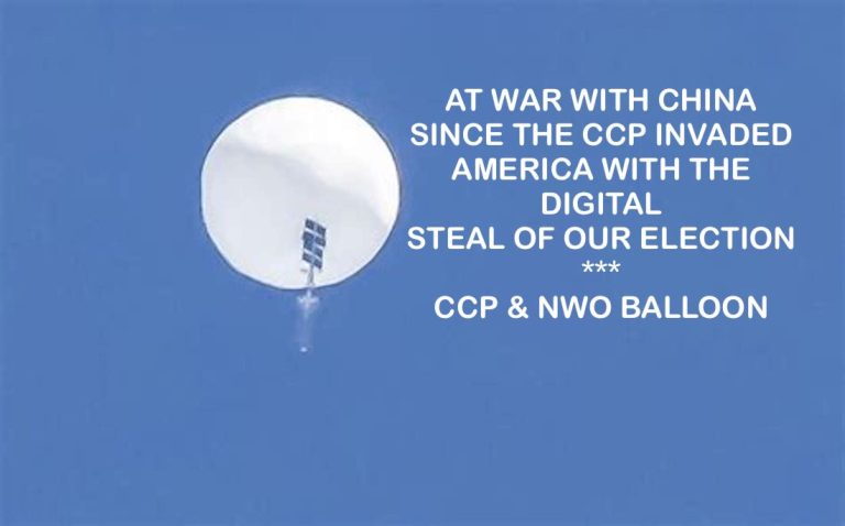 BALLOON… At War with China Since  Biden’s  Inauguration