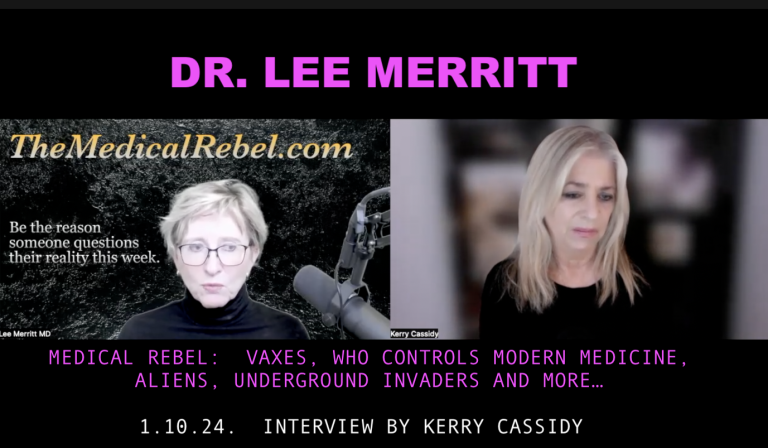 DR. LEE MERRITT:  MEDICAL REBEL: VAXES, ALIENS, UNDERGROUND INVADERS AND MORE