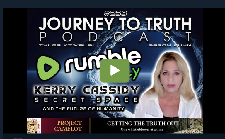 KERRY CASSIDY:  INTERVIEWED BY JOURNEY TO TRUTH RE SECRET SPACE