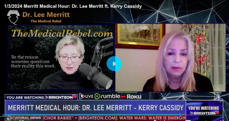 KERRY INTERVIEWED BY DR. LEE MERRITT:  THE ETS IN THE BACKGROUND