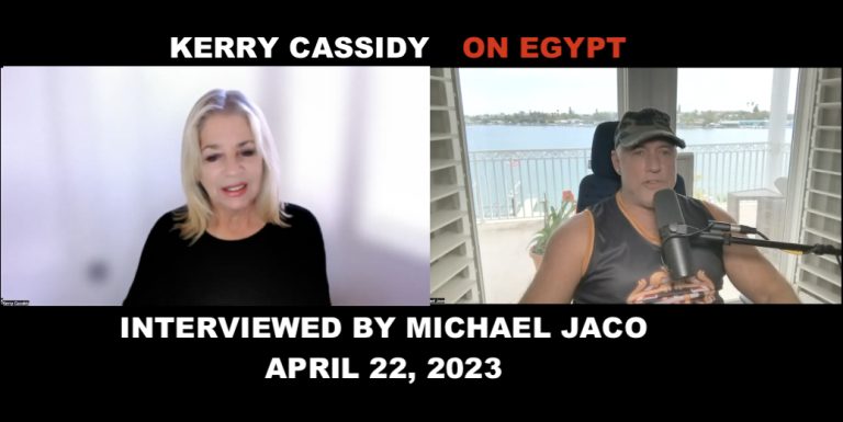 KERRY INTERVIEWED BY MICHAEL JACO:  ALIENS IN EGYPT