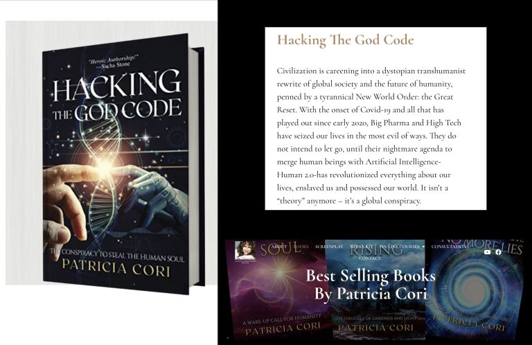 PATRICIA CORI:  PROLIFIC AUTHOR, HACKING THE GOD CODE