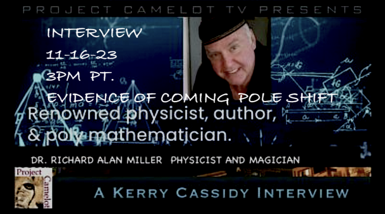 PHYSICIST RICHARD ALAN MILLER:  DIAMOND BODY AND COMING POLE SHIFT