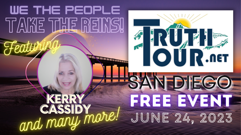 KERRY CASSIDY LIVE AT TRUTHTOUR SAN DIEGO – MY SPEECH