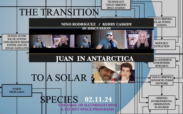 KERRY CASSIDY AND NINO RODRIGUEZ:  JUAN IN ANTARCTICA