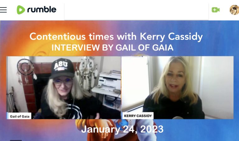 TWO INTERVIEWS WITH KERRY :  GAIL OF GAIA INTERVIEW AND SHRED THE VEIL DANIEL AND DEREK INTERVIEW