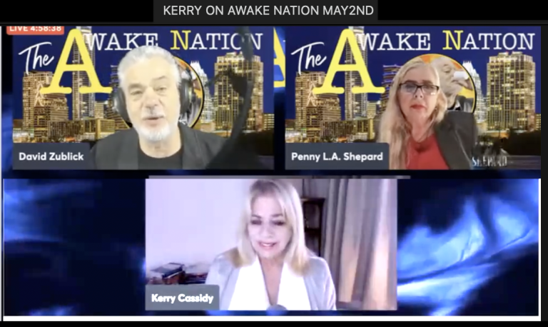 KERRY ON AWAKE NATION:  WHITE HATS, ALIENS AND AI