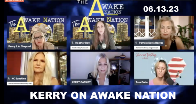 KERRY ON AWAKE NATION JUNE 13TH WITH HOST PENNY LA SHEPARD & GUEST HOSTS