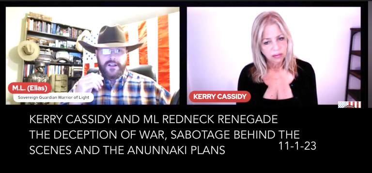 KERRY ON THE REDNECK RENEGADE SHOW : ISRAEL AND GAZA THE PLAN and the ANUNNAKI