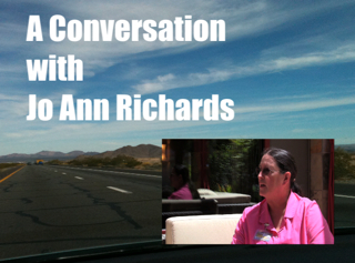 SPACE COMMAND:  A CONVERSATION WITH JO ANN RICHARDS